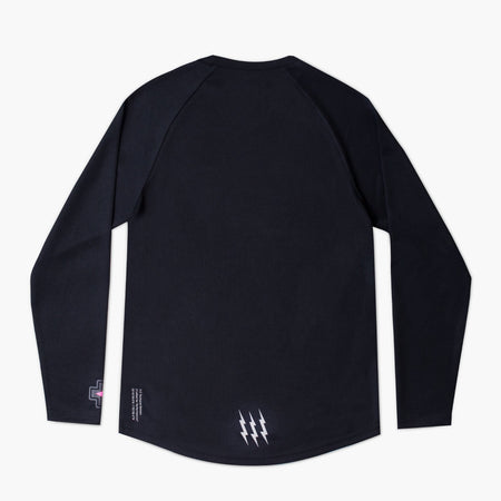 Long Sleeve Riders Jersey - Black