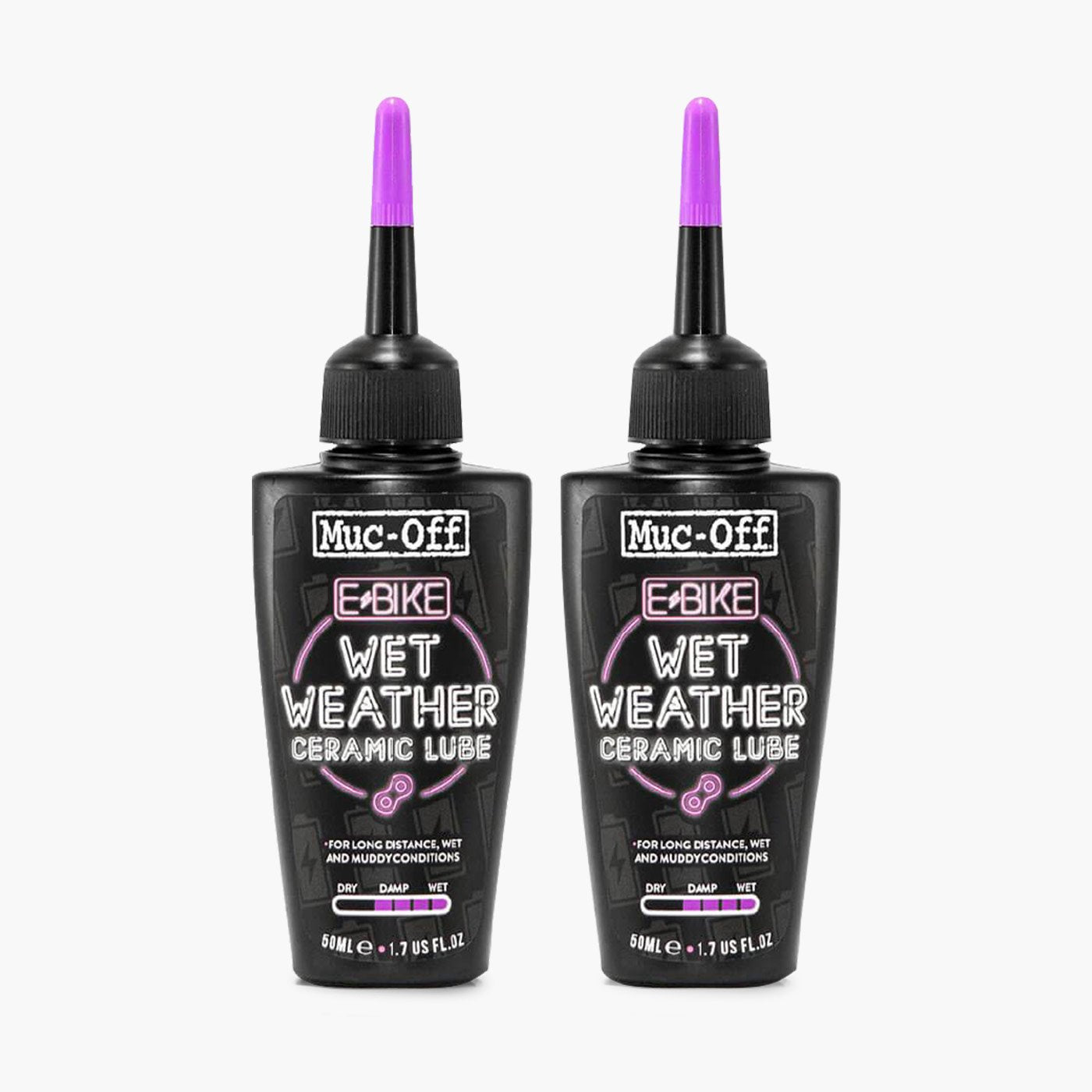 x eBike Wet Weather Chain Lube 50ml Bicycle Lube Muc-Off EU