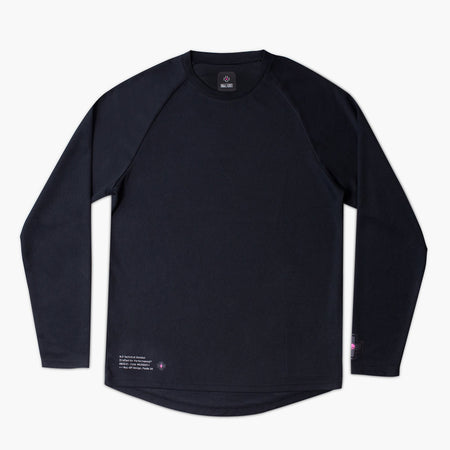 Long Sleeve Riders Jersey - Black