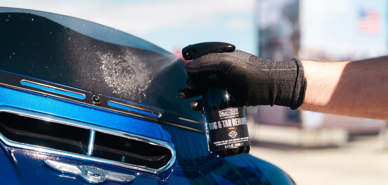 Bug Splatter Wrecking Your Bike?