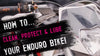 Wie Sie Reinigen, Schützen und Schmieren Ihr Motorrad Enduro