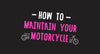 Motorcycle cleaning guide