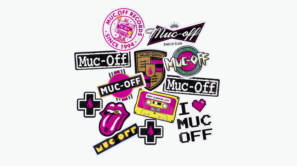 Muc Off Rim Sticker New Sticker Packs | Muc-Off EU