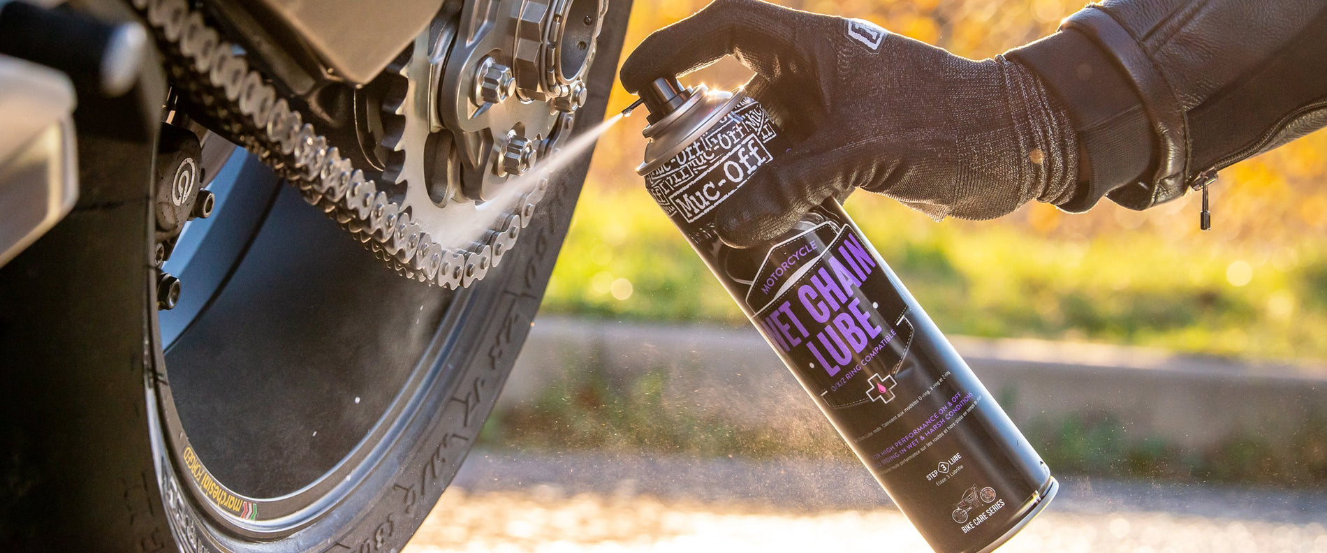 Muc Off Motorcycle Dry Chain Lube 400ml– Moto Central