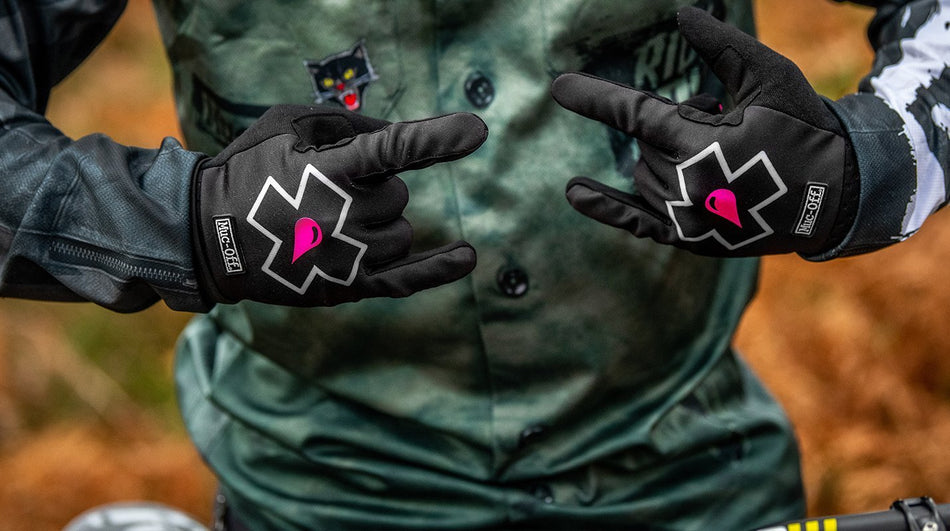 muc off handschuhe Muc-Off MTB Gloves - Black | Technical Apparel