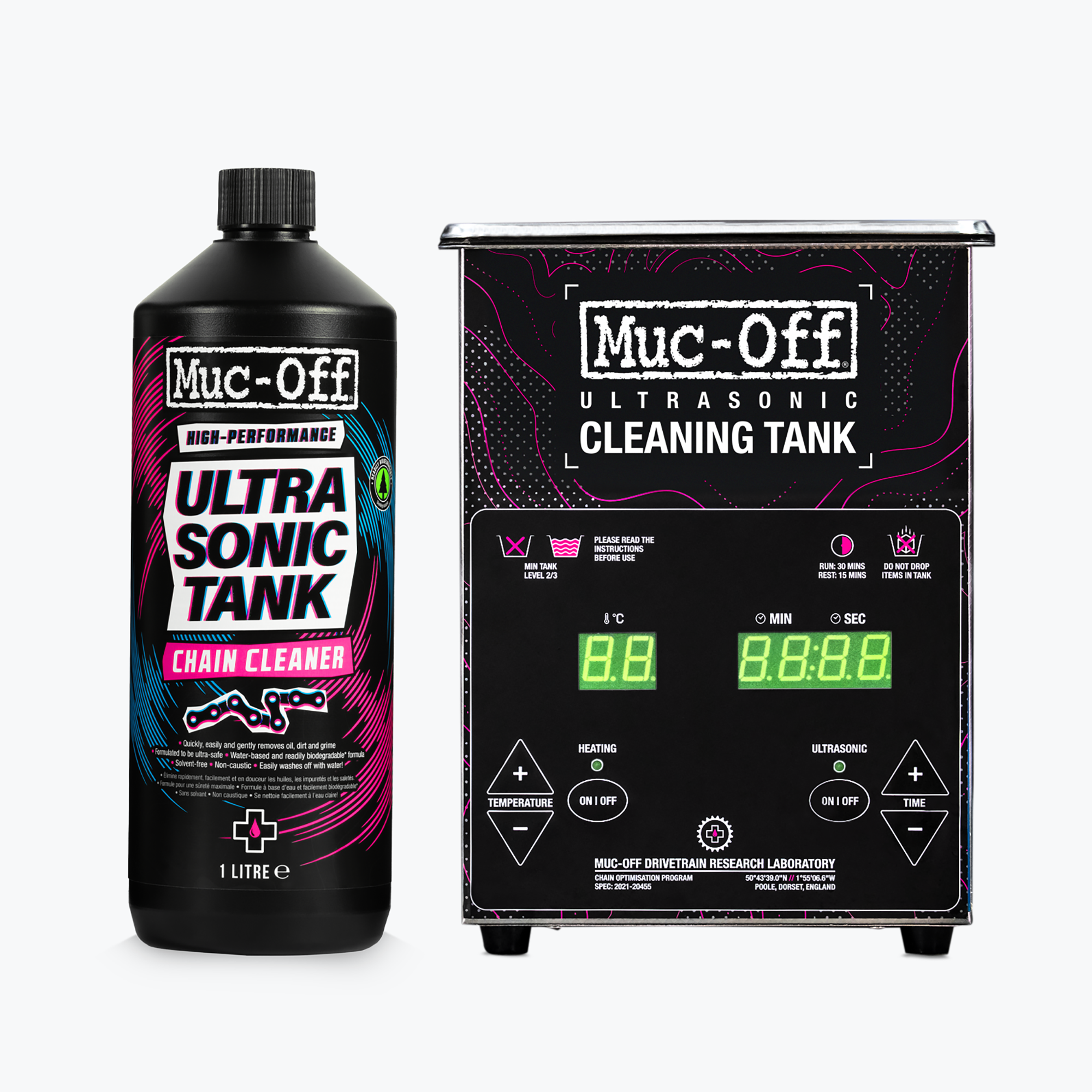Project Chain Cleaner Ultrasonic Chain Cleaning Bundle | Muc-Off EU