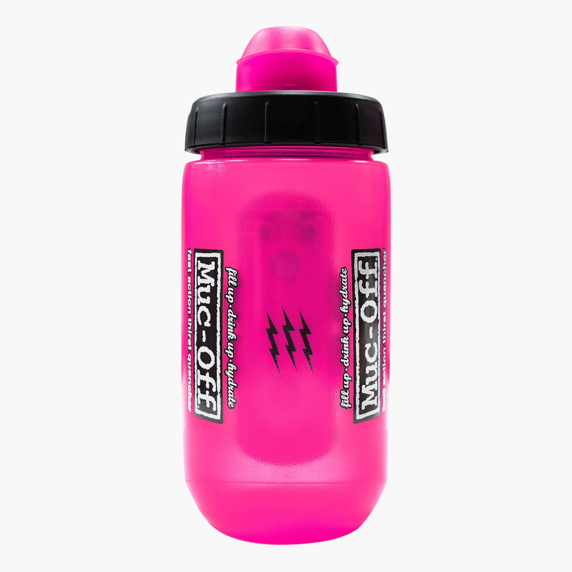 Muc-Off x Fidlock Twist Bottle 450ml + bike base Pink