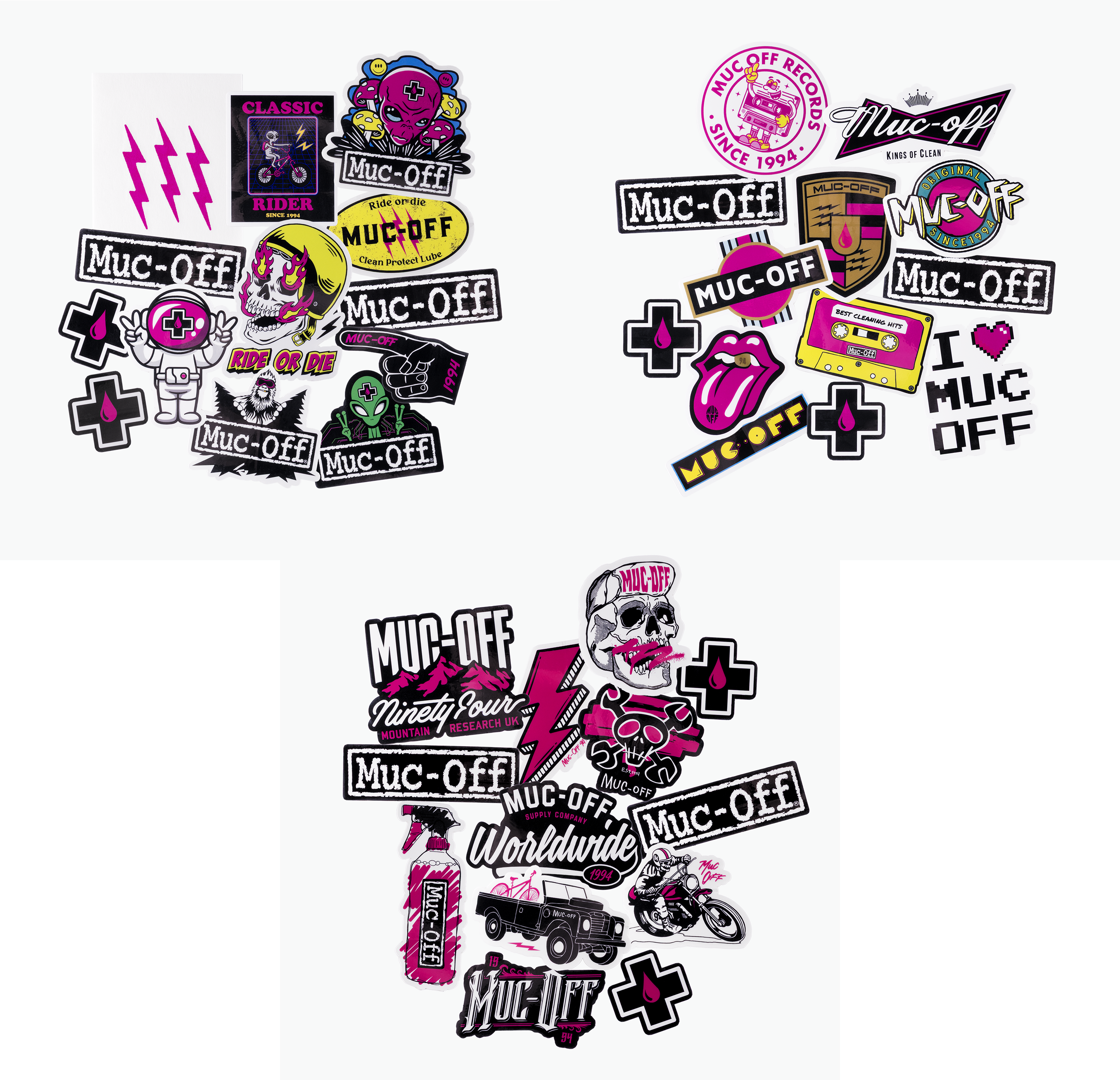 Frak Off Sticker Sticker Pack Bundle | Muc-Off EU