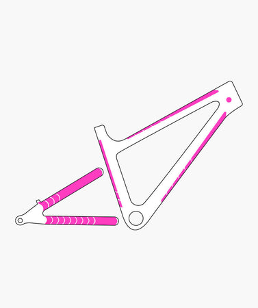Frame Protection Kit - Clear Matt