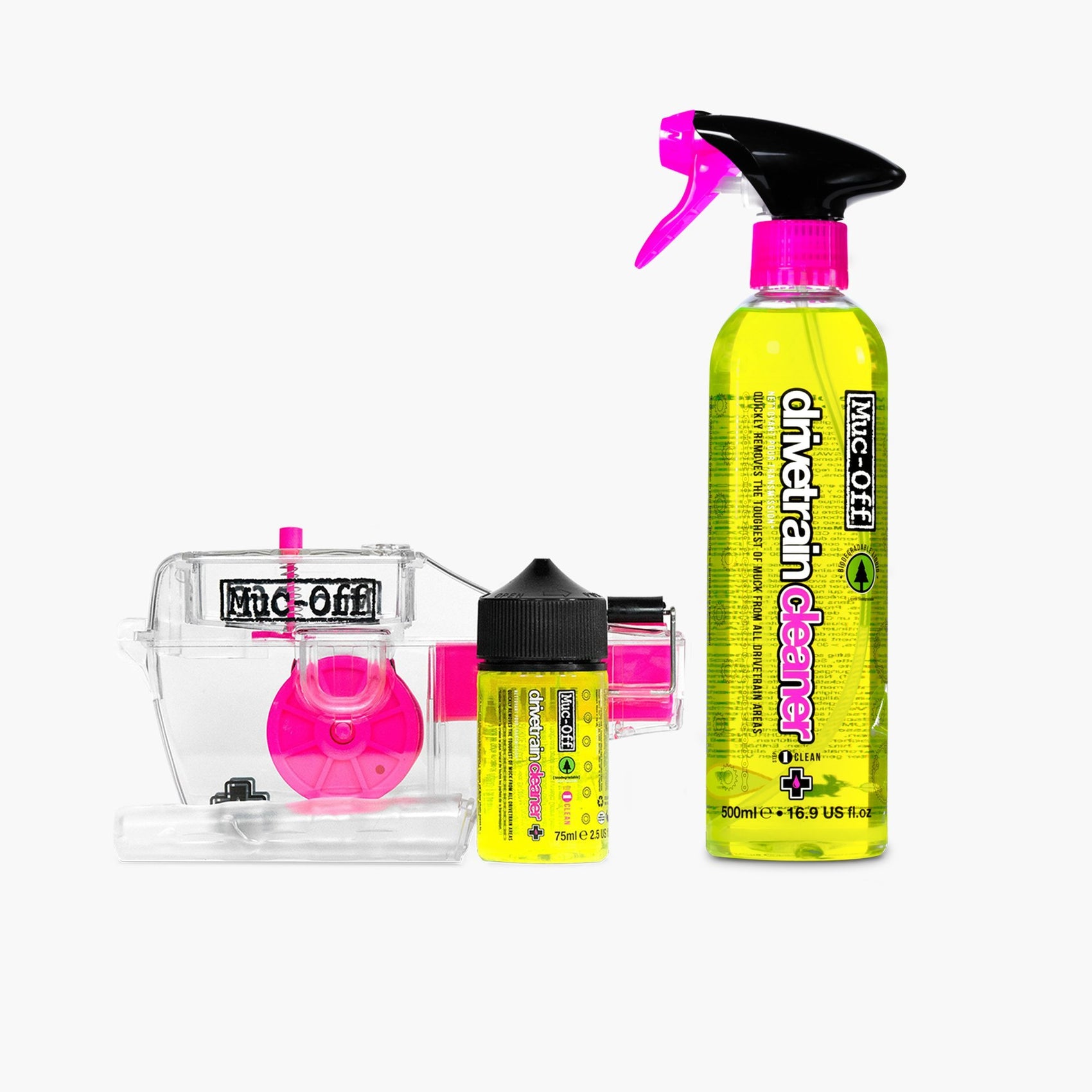 Muc-Off X-3 Chain Cleaner with FREE 500ml Drivetrain Cleaner | Bicycle ...