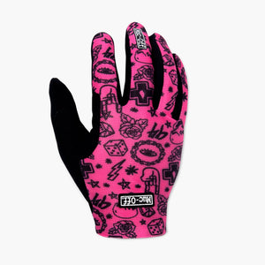 Summer Lightweight Mesh MTB Gloves - Pink