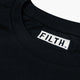 Filth T-Shirt blau/schwarz