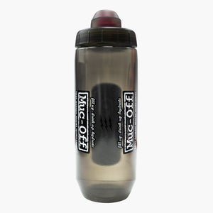 Muc-Off x Fidlock Twist Bottle 590ml - Geräuchert + Bike Base