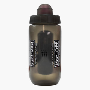 Muc-Off x Fidlock Twist Bottle 450ml - Geräuchert + Bike Base