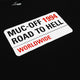 Road To Hell T-Shirt - Schwarz