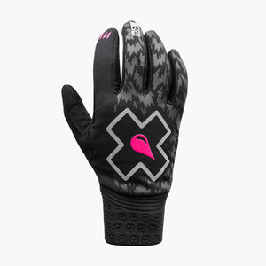 Winter Handschuhe für Fahrer - Schwarz/Grau Bolt
