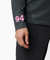 Langarm-Fahrertrikot - Grau