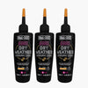 3 x eBike Tiempo Seco Lubricar 120ml