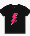 Bolt Niños Camiseta - Negra