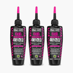 3 X All Weather Lubrification 120ml