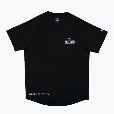 Short Sleeve Rider Jersey Factory - Black