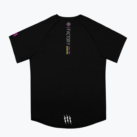 Short Sleeve Rider Jersey Factory - Black