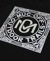 T-Shirt Outdoor Trails - Noir