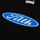 Filth T-Shirt bleu/noir