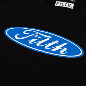 Maglietta Filth Blu/Nero