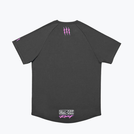 Short Sleeve Rider Jersey Racing - Grey