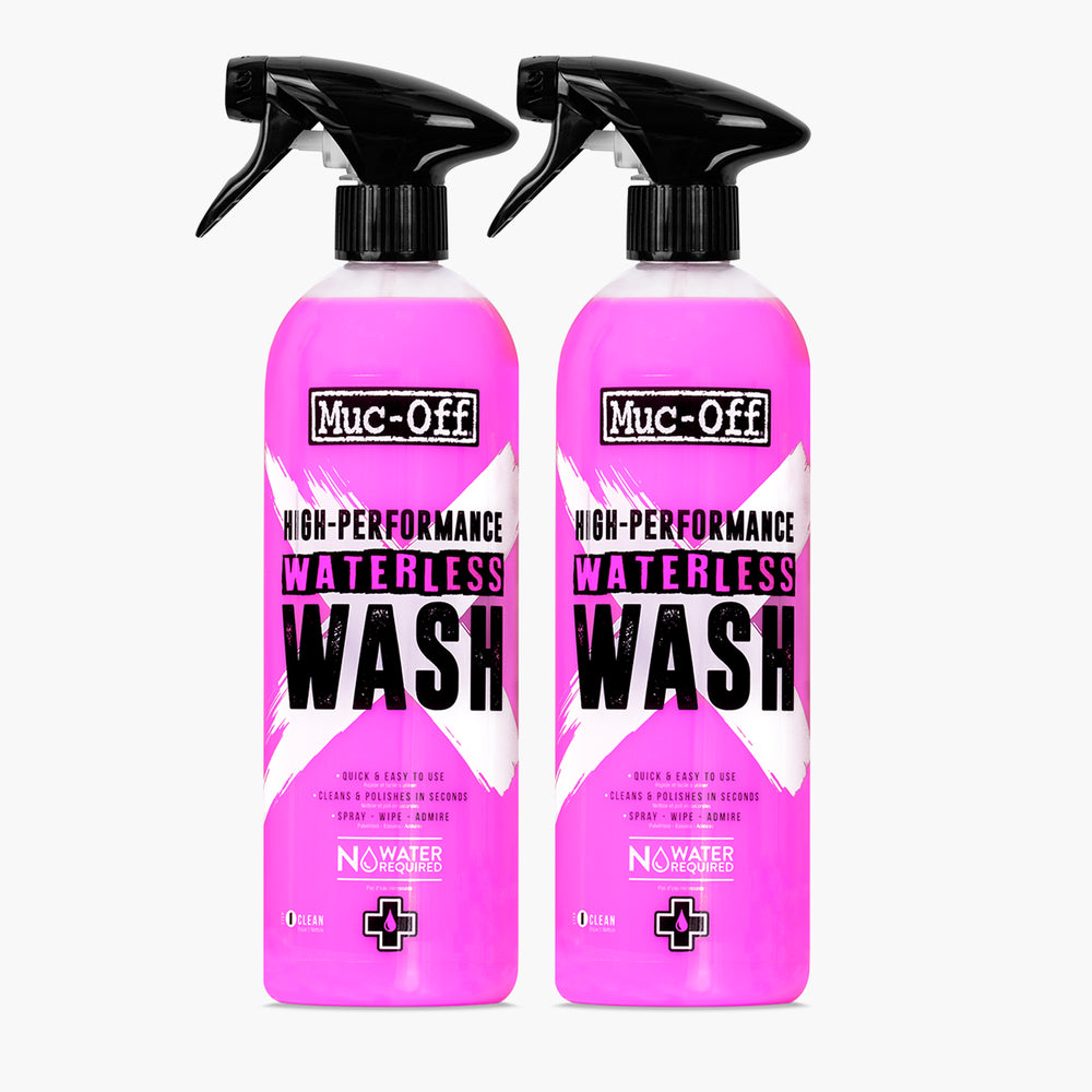 2 x High Performance Waterless Wash - 750ml