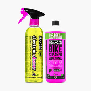 1L Detergente per bicicletta Concentrato  + 500ml Detergente per trasmissione