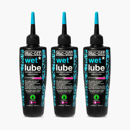 3 x Wet Weather Lube 120ml