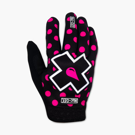 MTB Gloves - Pink Polka