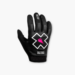 Rękawiczki młodzieżowe MTB - czarne