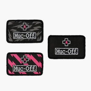 Technical Apparel Patch Set - Logo, Pink Bolt & Grey Bolt